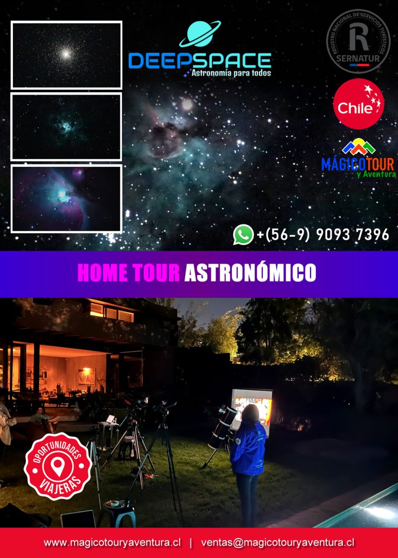 TOUR ASTRONÓMICO A DOMICILIO